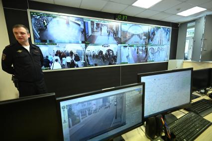 Пресс-тур московской полиции в метрополитене