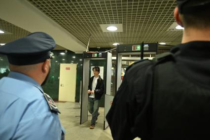 Пресс-тур московской полиции в метрополитене