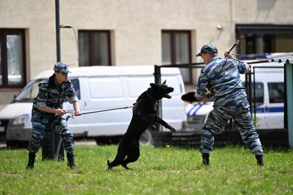 Пресс-тур московской полиции в метрополитене