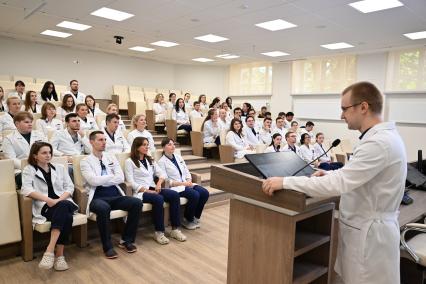 Открытие научно-академического корпуса Боткинской больницы после реконструкции