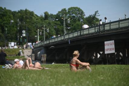 Жара в Санкт-Петербурге