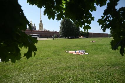Жара в Санкт-Петербурге