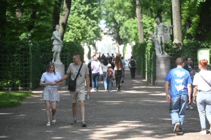 Жара в Санкт-Петербурге
