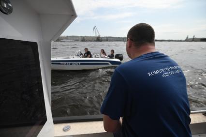 Рейд по водному транспорту в Петербурге