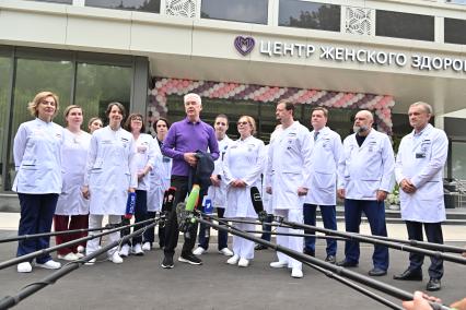 Открытие центра женского здоровья городской клинической больницы (ГКБ) № 67 имени Л.А. Ворохобова