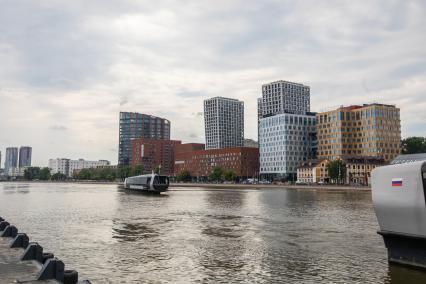 Речные электротрамваи в Москве