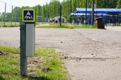 Светофор для сусликов установили в красноярском Татышев-парке