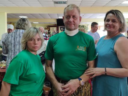 Директор сафари-парка Тайган\" Олег Зубков на встрече с журналистами