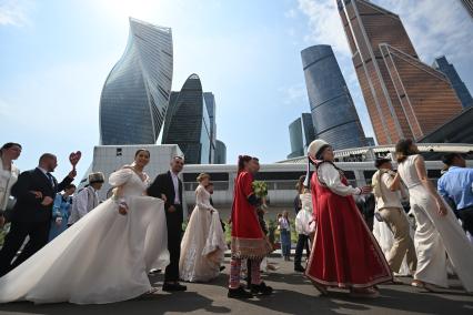 II Всероссийский свадебный фестиваль \"Россия. Соединяя сердца\" в Москве
