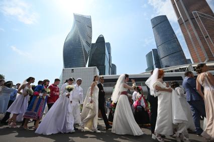 II Всероссийский свадебный фестиваль \"Россия. Соединяя сердца\" в Москве