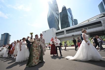 II Всероссийский свадебный фестиваль \"Россия. Соединяя сердца\" в Москве