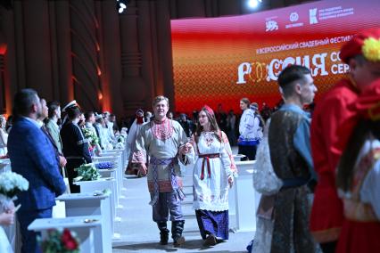 II Всероссийский свадебный фестиваль \"Россия. Соединяя сердца\" в Москве