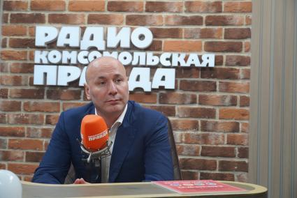 Анзор Музаев на радиостанции Комсомольская правда\"