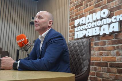 Анзор Музаев на радиостанции Комсомольская правда\"