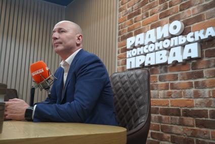 Анзор Музаев на радиостанции Комсомольская правда\"