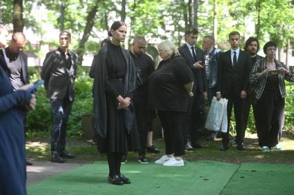 Похороны бывшего министра транспорта РФ Романа Старовойта в Санкт-Петербурге