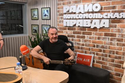 Алексей Поддубный на радиостанции \"Комсомольская правда\"