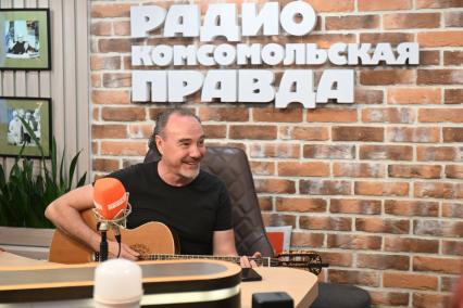 Алексей Поддубный на радиостанции \"Комсомольская правда\"