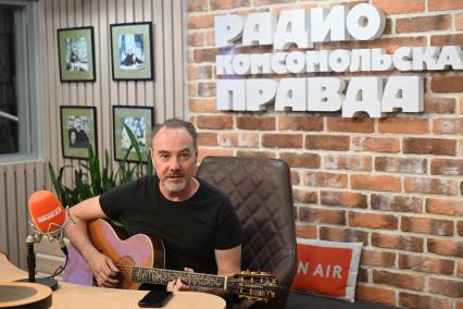 Алексей Поддубный на радиостанции \"Комсомольская правда\"