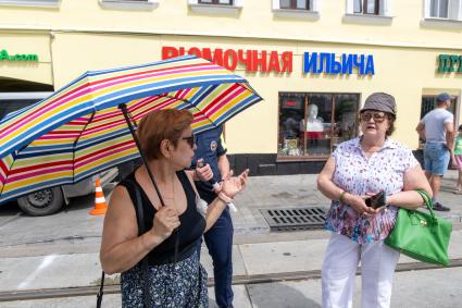 Парад исторического транспорта в Москве