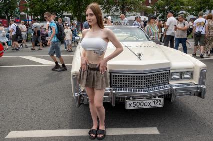 Парад исторического транспорта в Москве