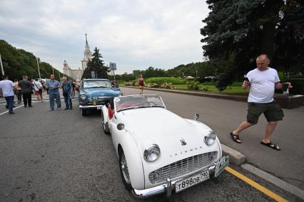 Фестиваль \"Ретрорейс\" в Москве