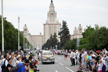 Фестиваль \"Ретрорейс\" в Москве