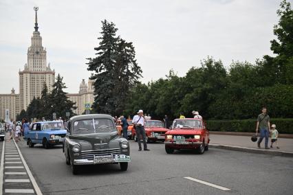 Фестиваль \"Ретрорейс\" в Москве