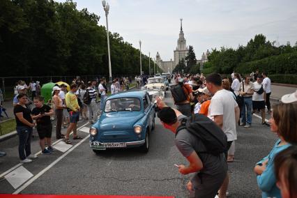 Фестиваль \"Ретрорейс\" в Москве