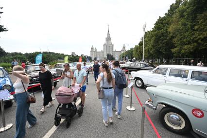 Фестиваль \"Ретрорейс\" в Москве
