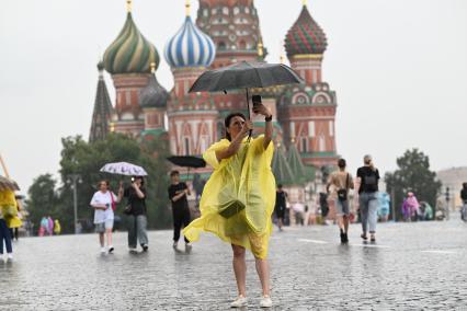 Дождь в Москве