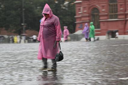 Дождь в Москве