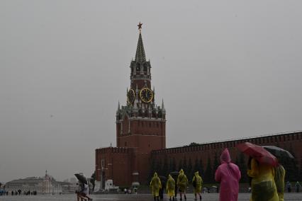 Дождь в Москве