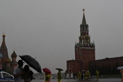 Дождь в Москве