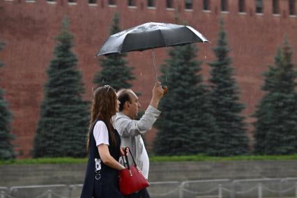 Дождь в Москве