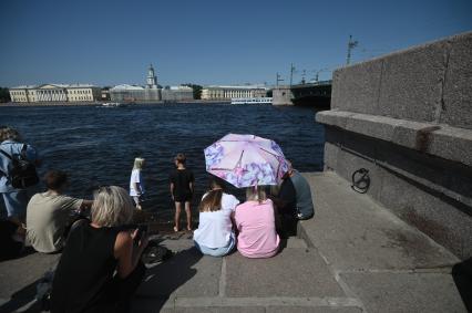 Жара в Санкт-Петербурге