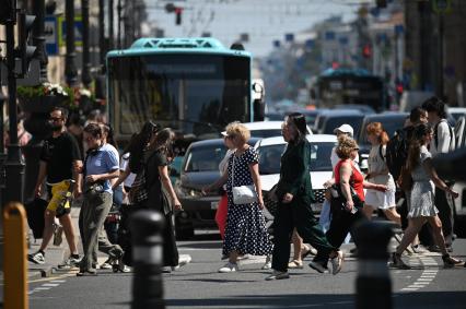 Жара в Санкт-Петербурге