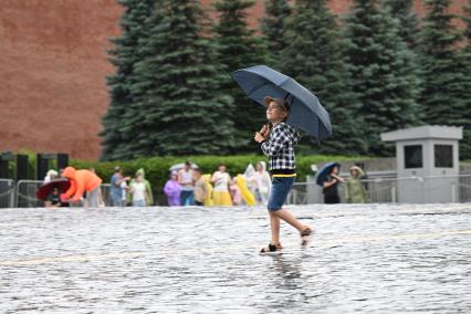 Дождь в Москве
