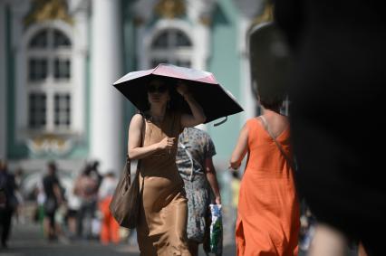 Жара в Санкт-Петербурге