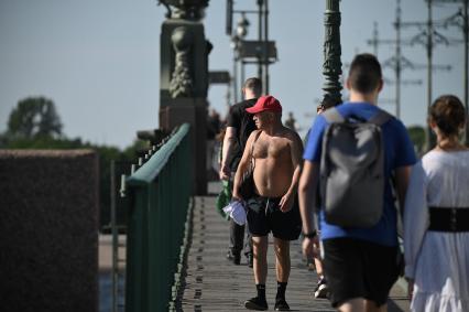 Жара в Санкт-Петербурге