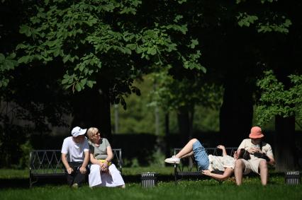 Жара в Санкт-Петербурге