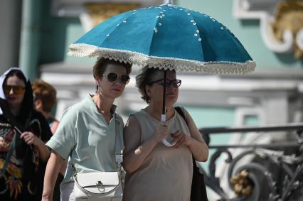 Жара в Санкт-Петербурге