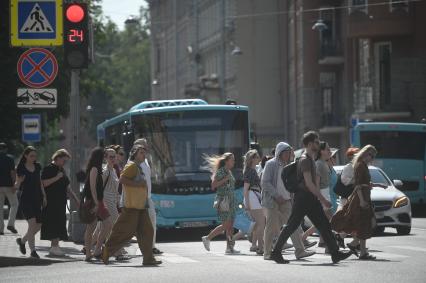 Жара в Санкт-Петербурге
