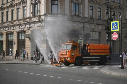 Жара в Санкт-Петербурге