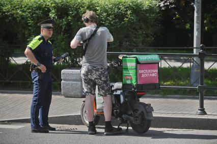 Рейд по велокурьерам в Петербурге