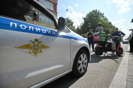 Рейд по велокурьерам в Петербурге