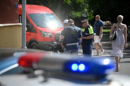 Рейд по велокурьерам в Петербурге