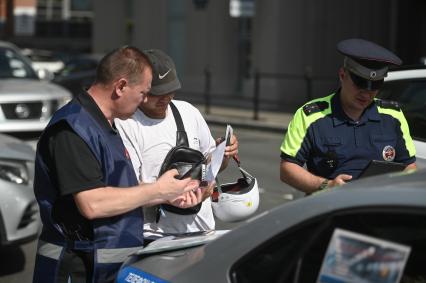 Рейд по велокурьерам в Петербурге