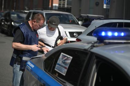 Рейд по велокурьерам в Петербурге