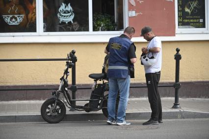 Рейд по велокурьерам в Петербурге